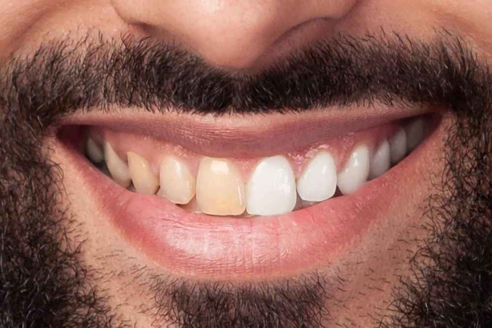 por qué se ponen los dientes amarillos