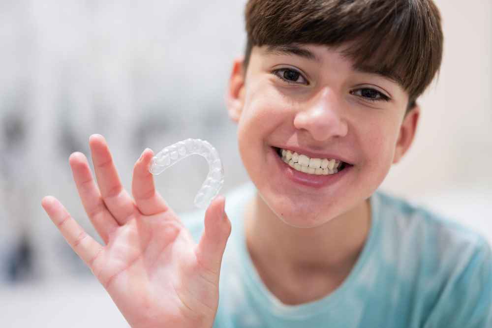 ortodoncia invisible en niños